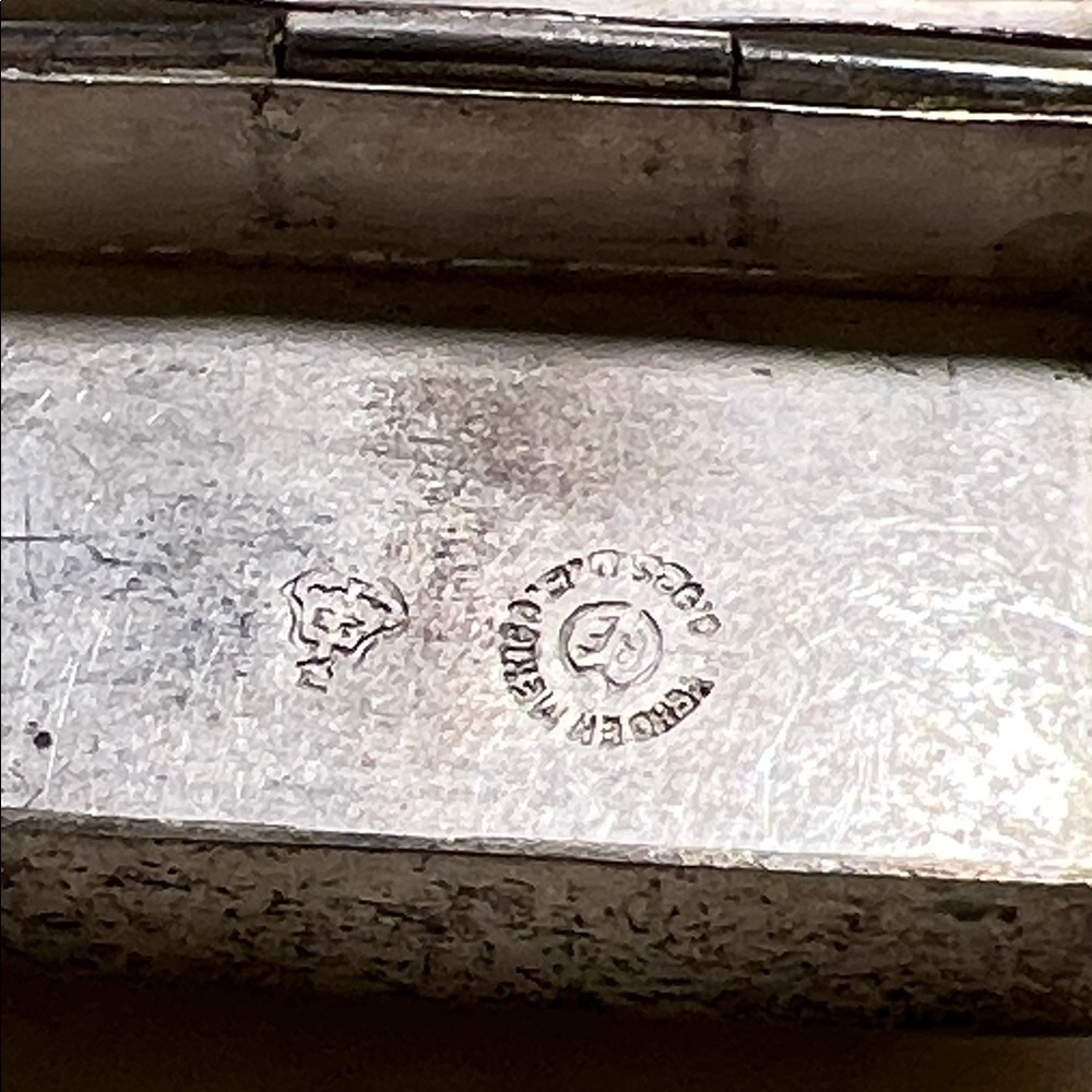 925 Silver Rectangular Box - image 2